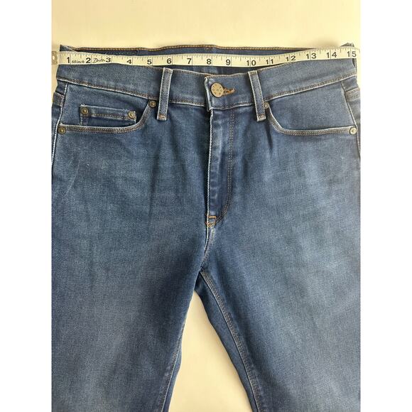 Mott and Bow Size 29x30 Slim Oliver Jeans Men's Mid-Rise Medium Wash EUC - Picture 10 of 14